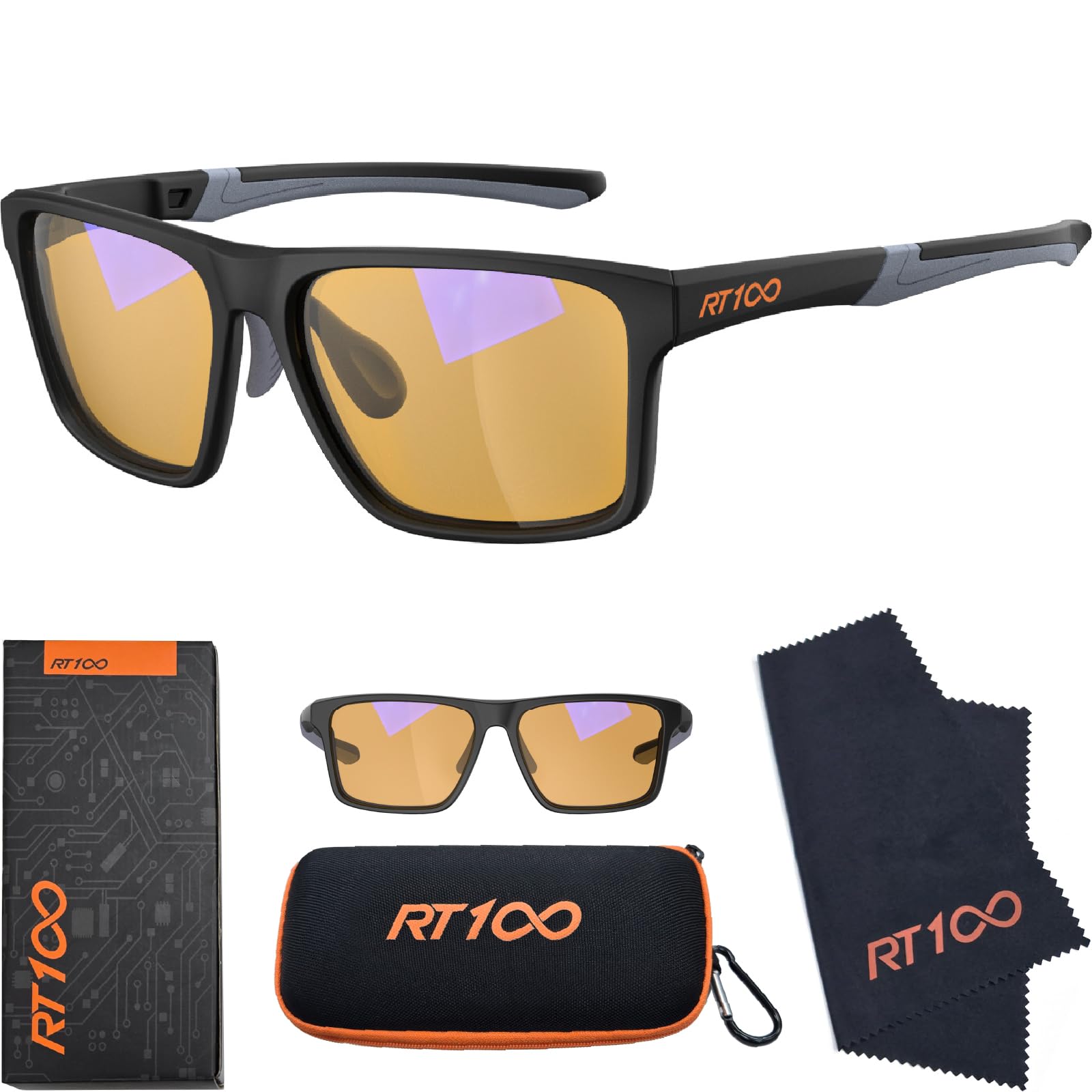 Premium Gaming und Computer Brille Block 78% - 93% Blaulicht 100% UV420 HEV Lichtfilter Anti Augenanstrengung Migräne