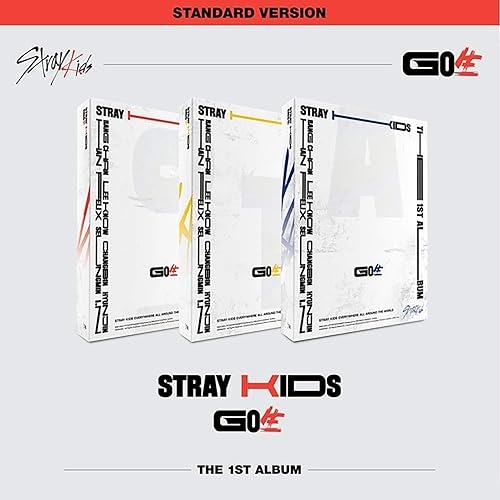 Vista 2 de STRAY KIDS 1st Album - GO Standard ver A Type CD Photobook Photocards Unit Lyric Leaflet 4 Cut Film Secret Card FREE GIFT