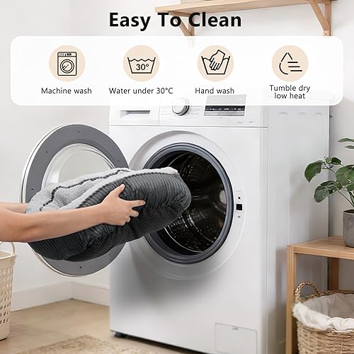 Miniatura 8 de SIWA MARY Camas para perros y gatos pequeños, medianos y grandes. Cama lavable para mascotas, sofá cama ortopédica para perros, diseño elegante de