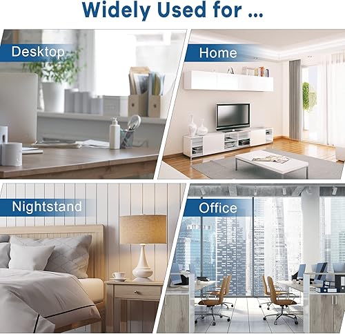 Miniatura 5 de ODOM Torre de regleta USB C con 8 tomas de corriente + 4 puertos USB (2 USB C) + cable de extensión de 6 pies, protector de sobretensiones múltiples