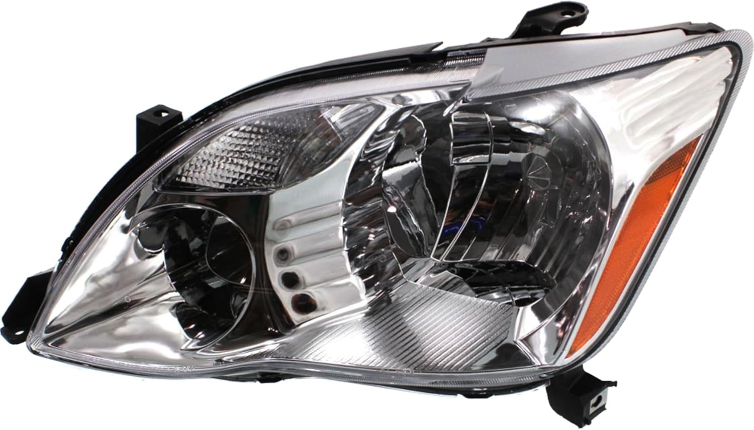 Garage-Pro Headlight Assembly Set For Toyota Avalon 2005-2007 XL/XLS Models Driver & Passenger Side Halogen, Black Finish