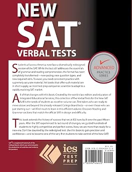 New SAT Verbal Tests