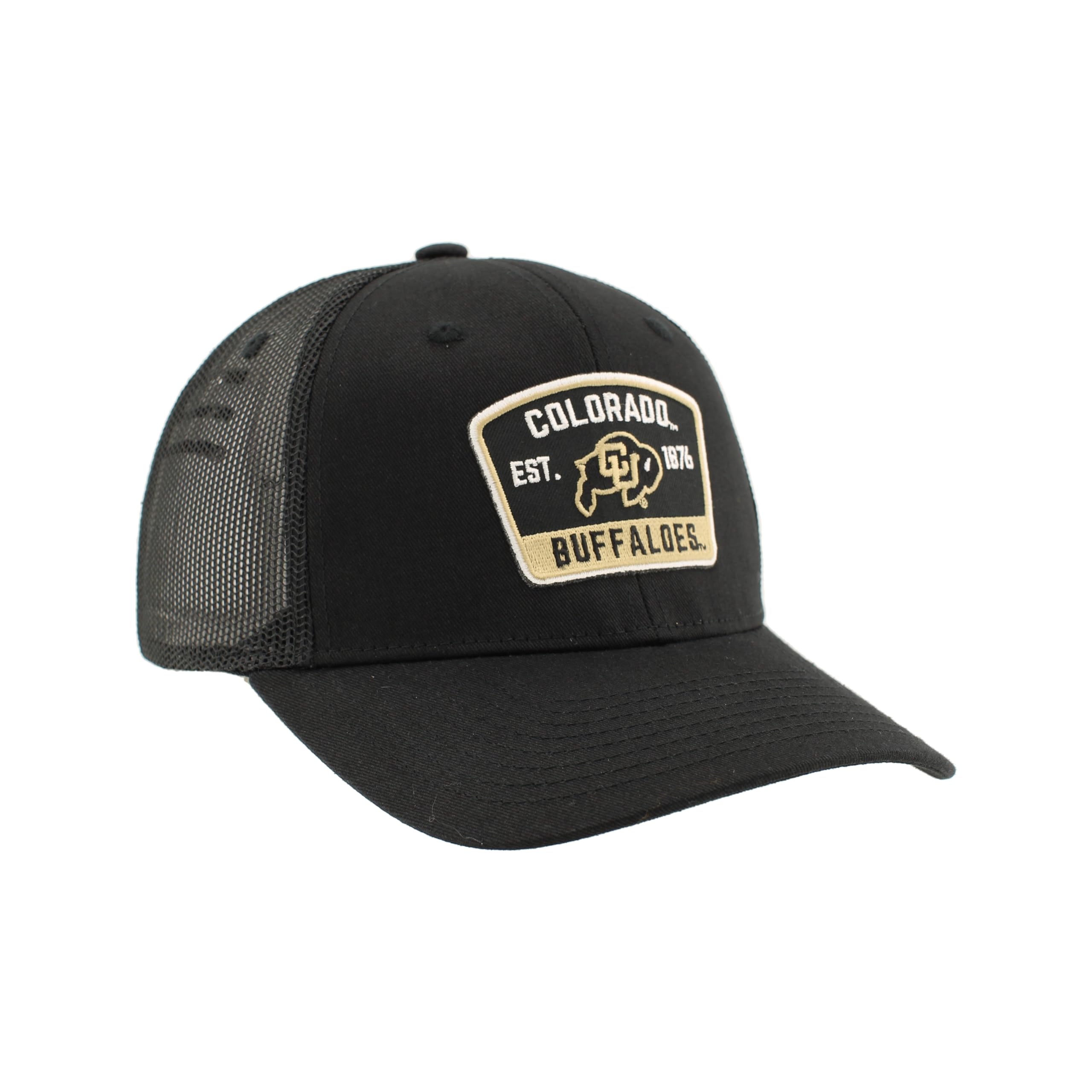 ZHATS NCAA Officially Licensed Snapback Hat Big Rig Patch Black Switchback - Gorro/Sombrero Unisex Adulto