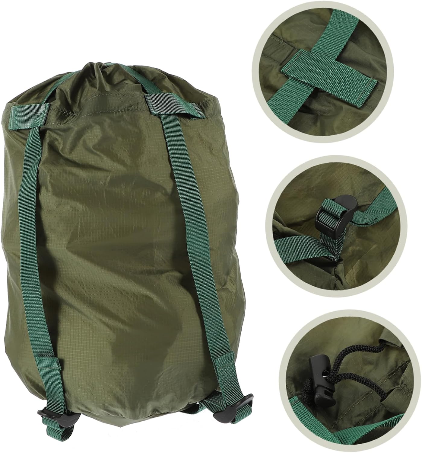 Abaodam Camping Compression Bag for Adults Hiking Backpacking Quilts Storage Organizer