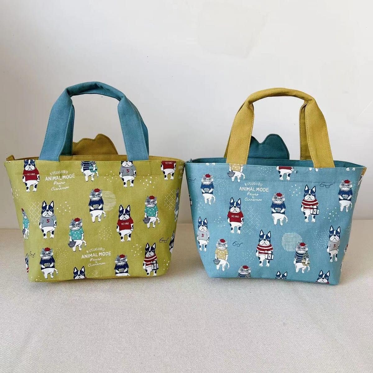 カートバッグ　トイプードル　ハンドメイド品。tsugumi カートバッグ トイプードル ハンドメイド品。tsugumi様専用