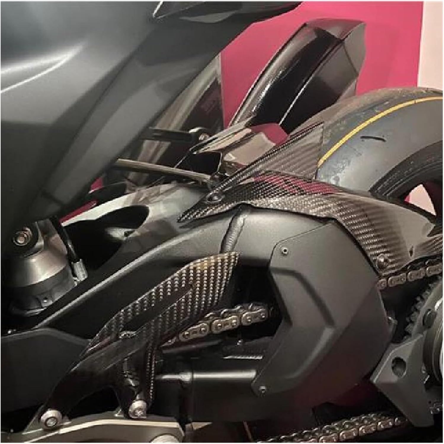 フルカーボンファイバー製下部フェアリングウィングレットボディ