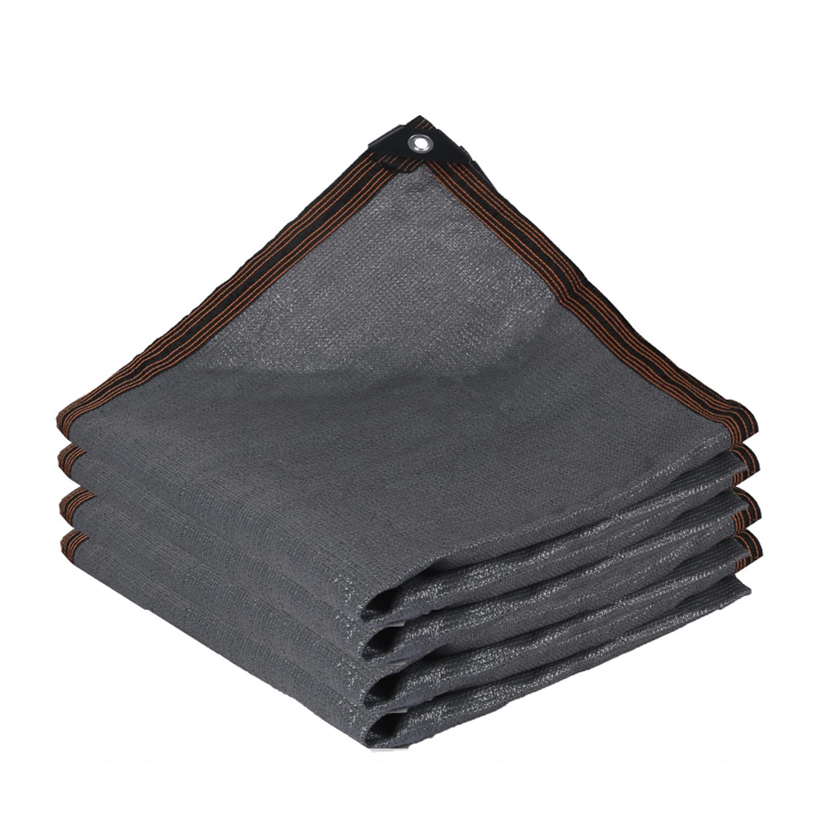 Sun Shade Cloth 90%-95% Greenhouse Sunshade Sail Nets Encryption Anti-Pull With Grommets Outdoor Garden Camping Patio Carport Kennels Playground Pergola Sunshades C Grey-1x1m