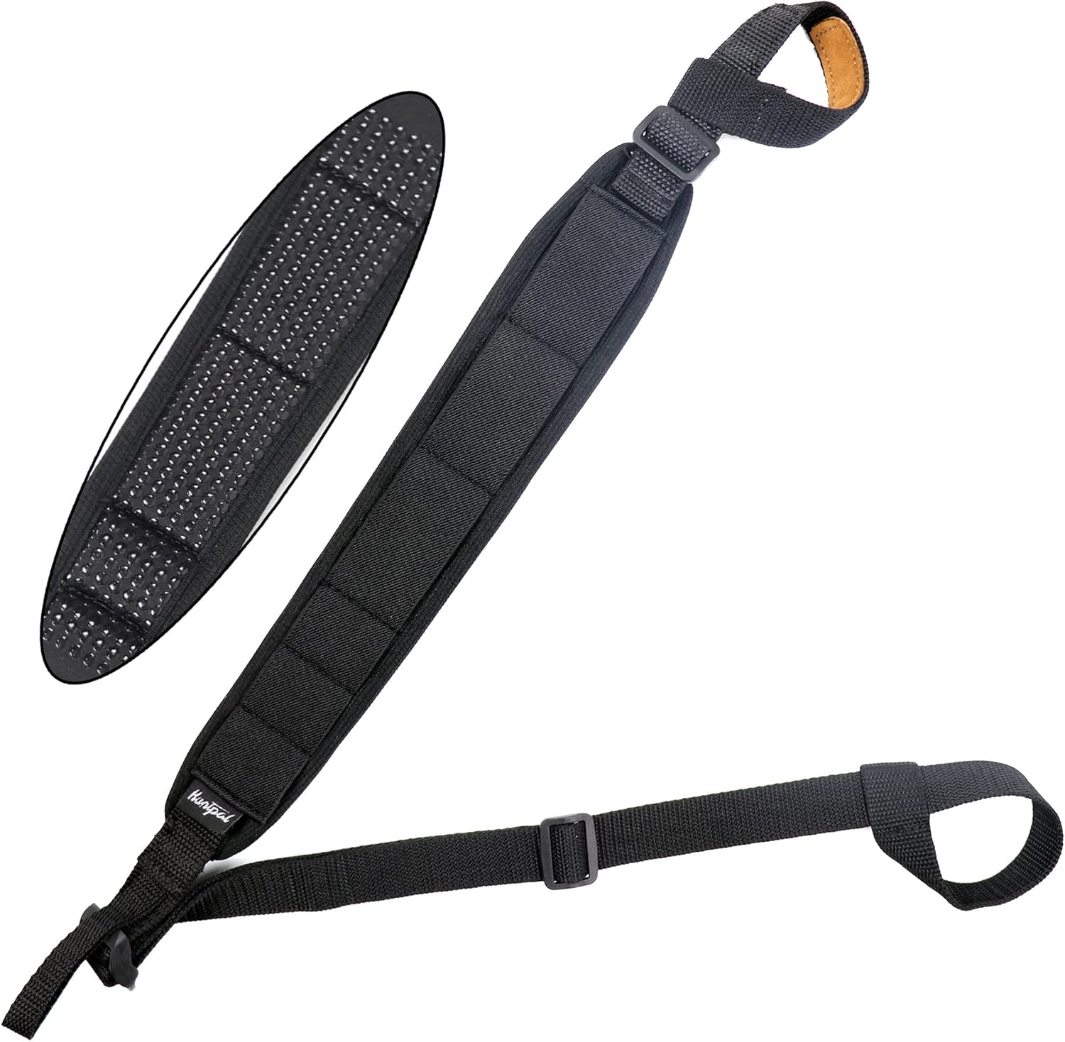 HUNTPRO Comfort Stretch 12 Gauge Shotgun Sling, NoSwivel Needed Anti