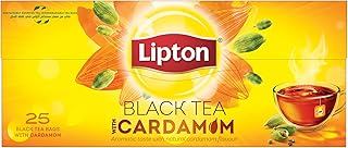 Flavoured Black Tea Cardamom, 25 Teabags