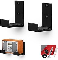 Vista 11 de BRAINWAVZ Soporte de pared para caja de cables de 1.5 pulgadas, para routers, portátiles, módem, WiFi de malla, Apple TV, interruptor de red y más