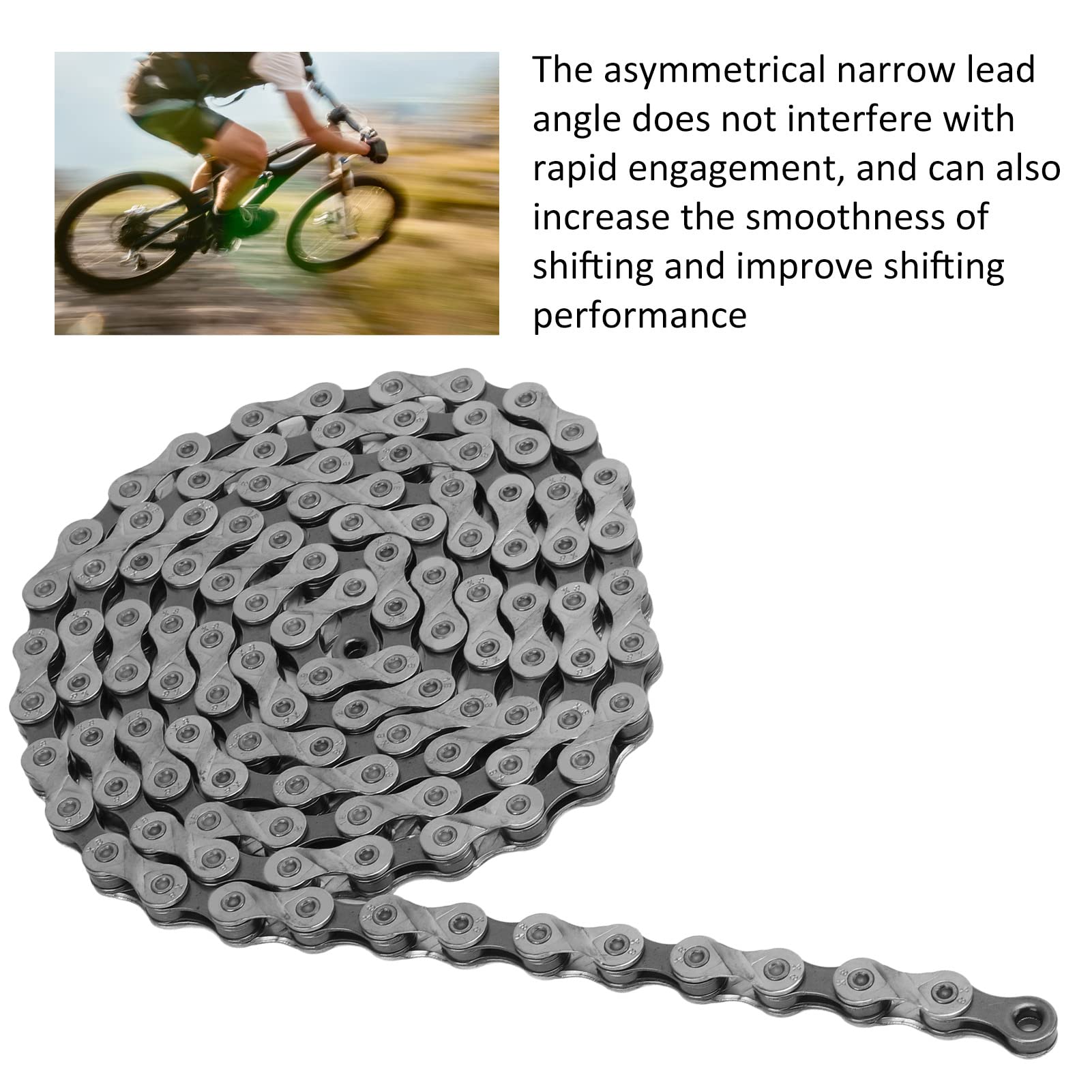 Amazon | 1 / 2x3 / 32インチ自転車チェーン、マウンテンバイク用