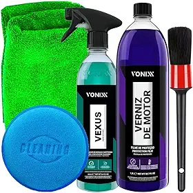 Kit Verniz de Motor 1,5l Vonixx Vexus 500ml Vonixx e Acessórios Para Estética Automotiva Karbox