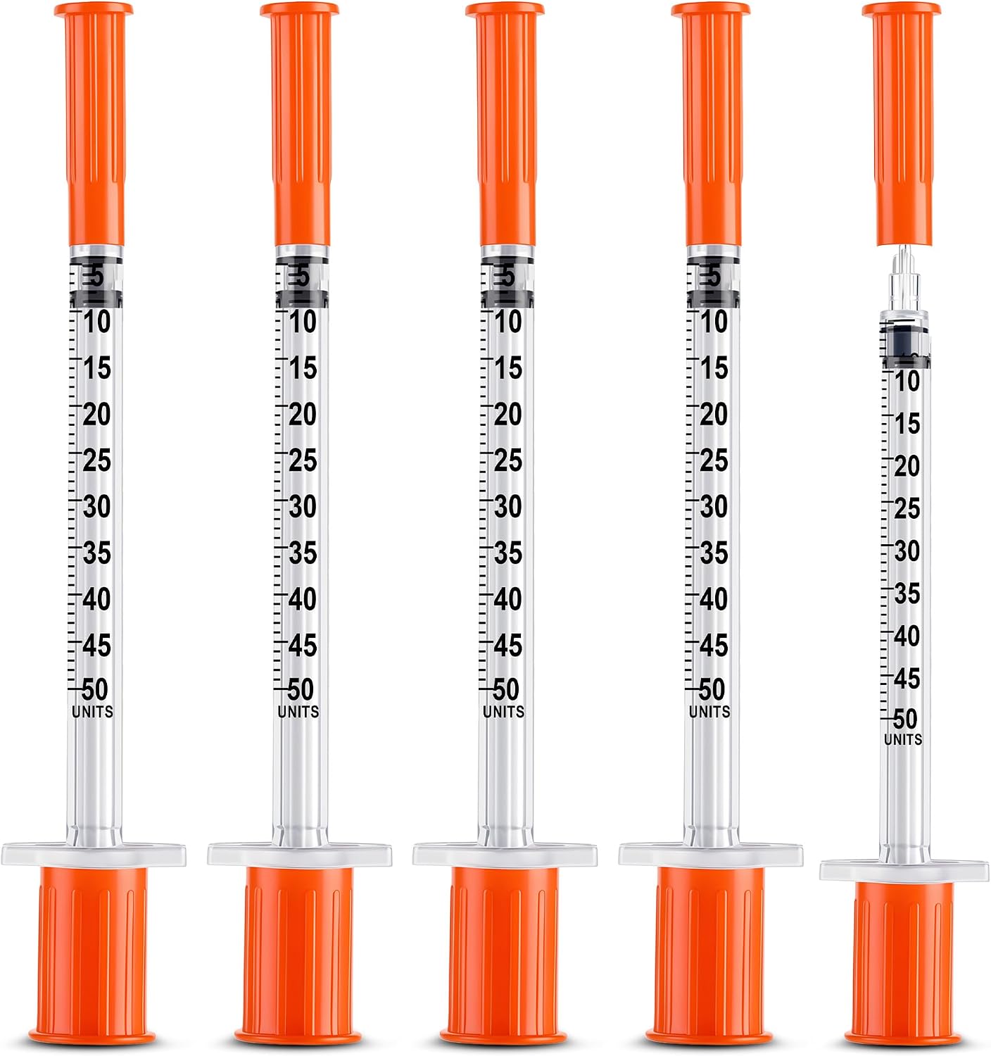 100 Count Liquid Transfer Accessories, 0.5ml Capacity, 30G x 5/16" (8mm) | Individually Wrapped, Designed for Various Liquid Handling Applications