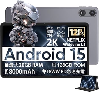 Amazon.co.jp: 【2K画面 12インチ android15】COLORROOM T30MAX