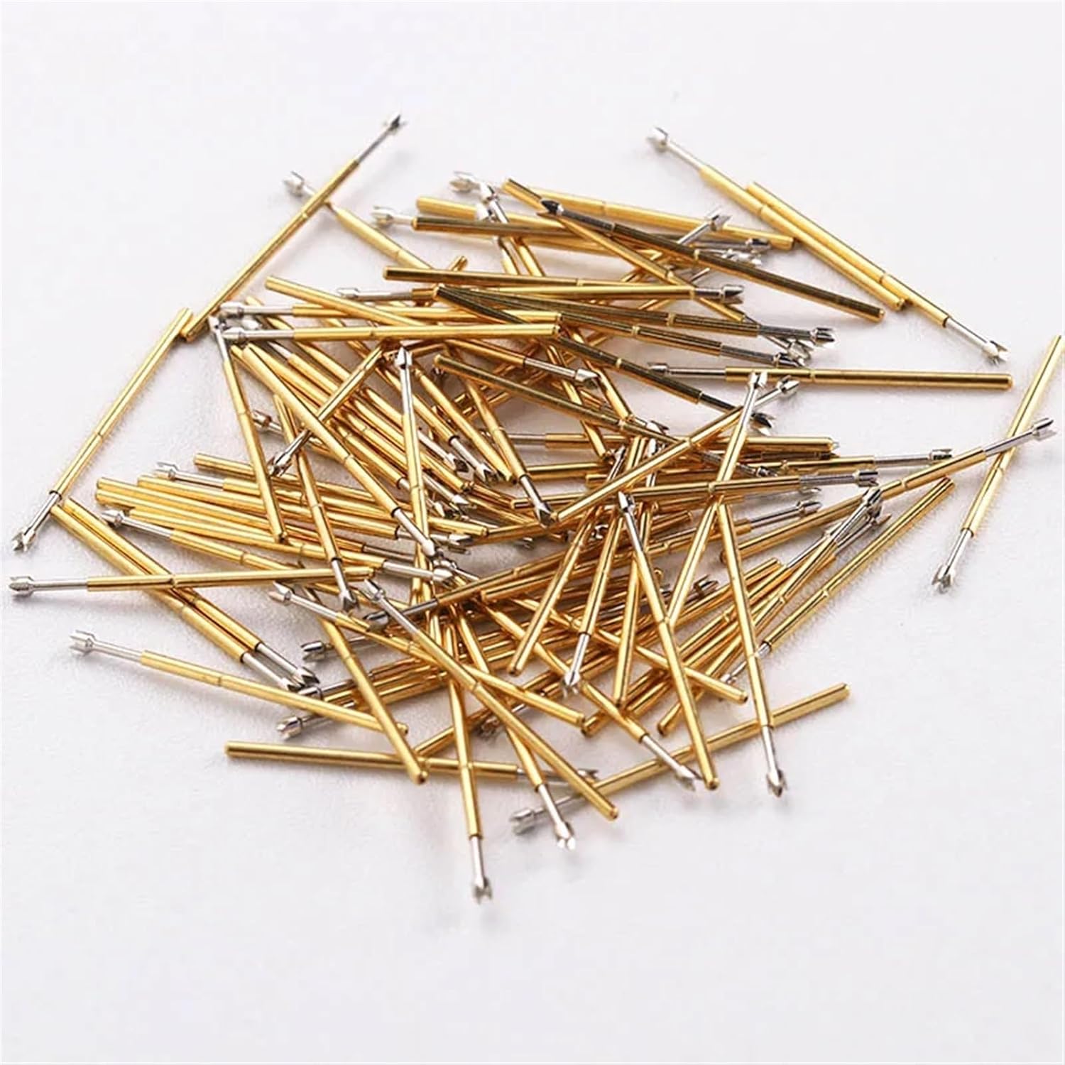 100PCS/Pack P50-Q2 Four-jaw Plum Head Test Probe Diameter 0.68mm Length 16.55mm for PCB Pogo Pin