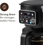 Keurig K-Duo cafetière à portions individuelles et carafe, technologie MultiStream, réservoir de 72 oz (Gen 2) | Technologie Multistream, prépare des dosettes K-Cup et du café moulu, préparation à glace, fort et extra chaud, tasses de 6 à 12 oz, carafe de 6 à 12 tasses