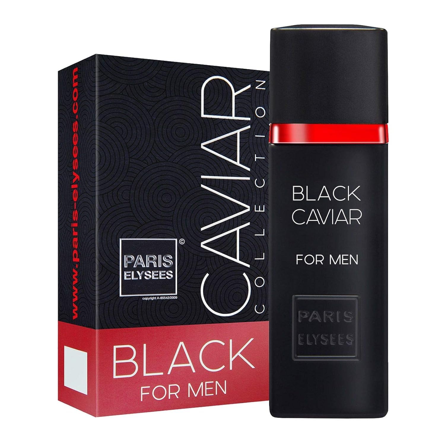Paris Elysees Black Caviar Eau De Toilette for Men 100ml-picture-11