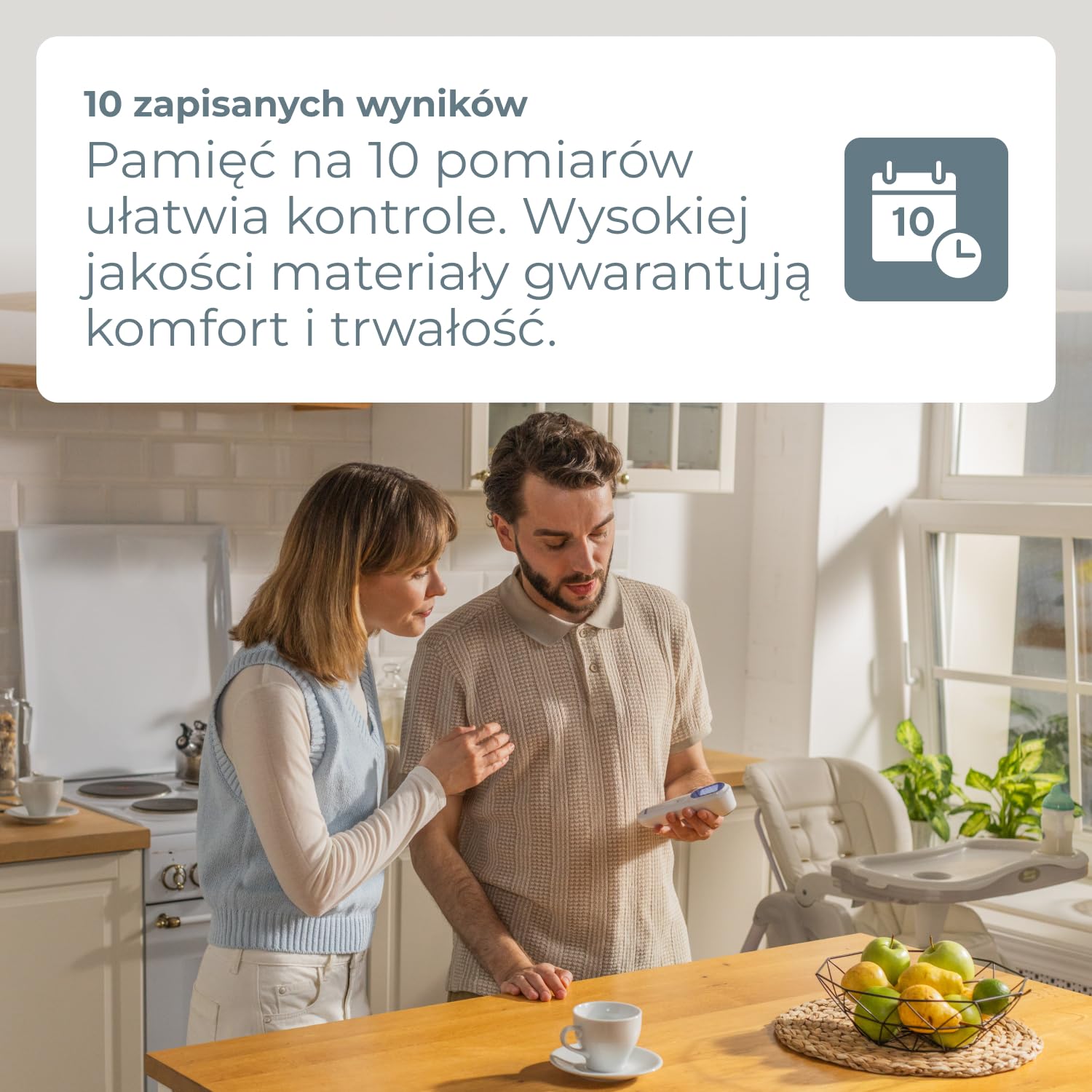 B.Well Swiss - TH-7000 bezdotykowy termometr na podczerwień 3 w 1, wyświetlacz LCD, tryb nocny, szybki pomiar, pamięć 10 wartości - niezawodny i szwajcarska jakość