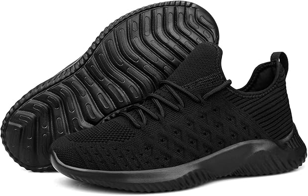 Feethit Womens Slip On Walking Shoes Lightweigh Running Shoes Breathable Workout Shoest Non Slip Gym Sneakers