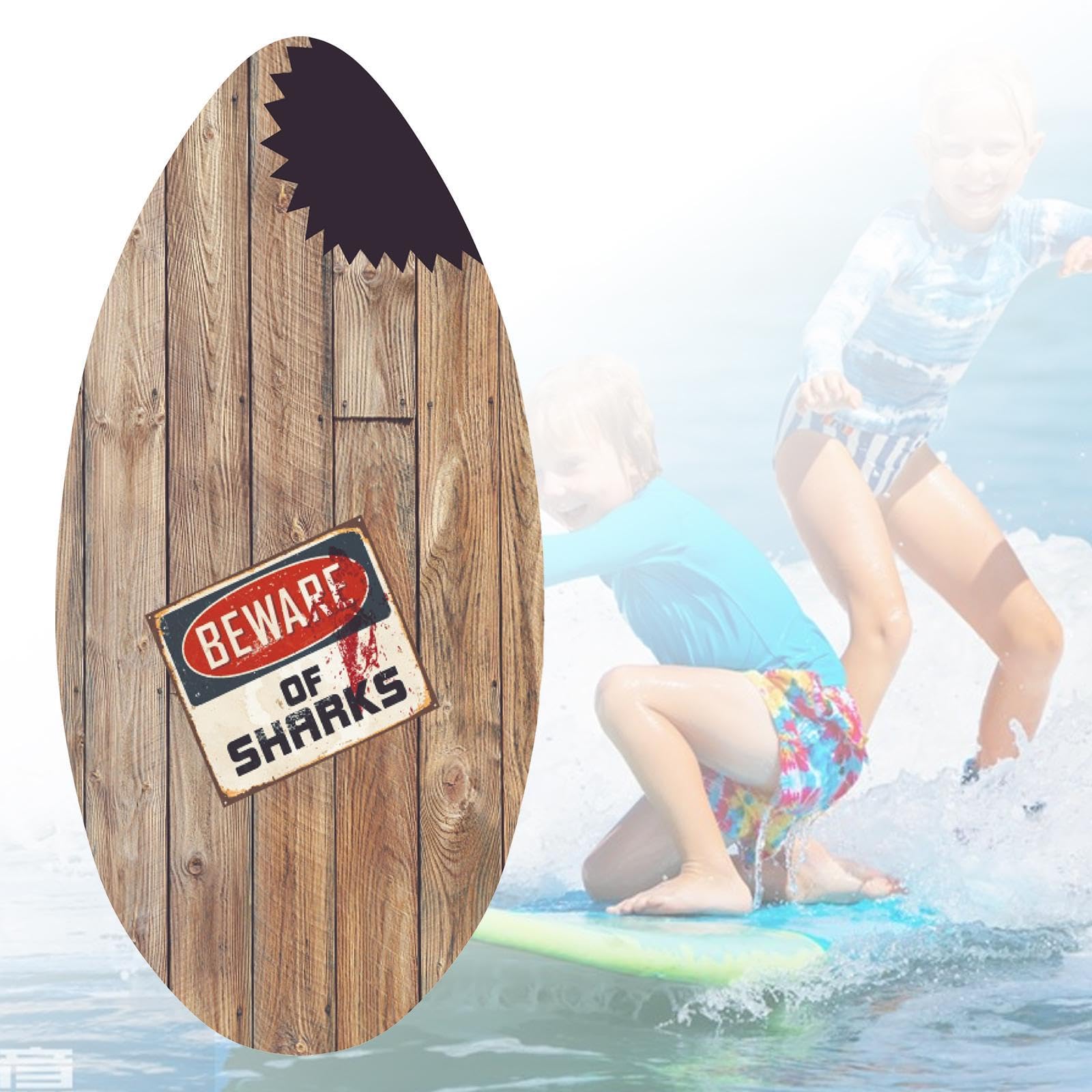 Holz Skimboard mit Hochglanzfinish für Anfänger Und Fortgeschrittene Ideal für Strand Wellenreiten Und Sandrutschen für Erwachsene