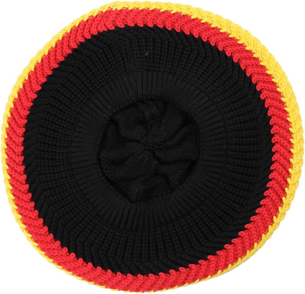RW Unisex Cotton Classic Rasta Beanie - Image 2