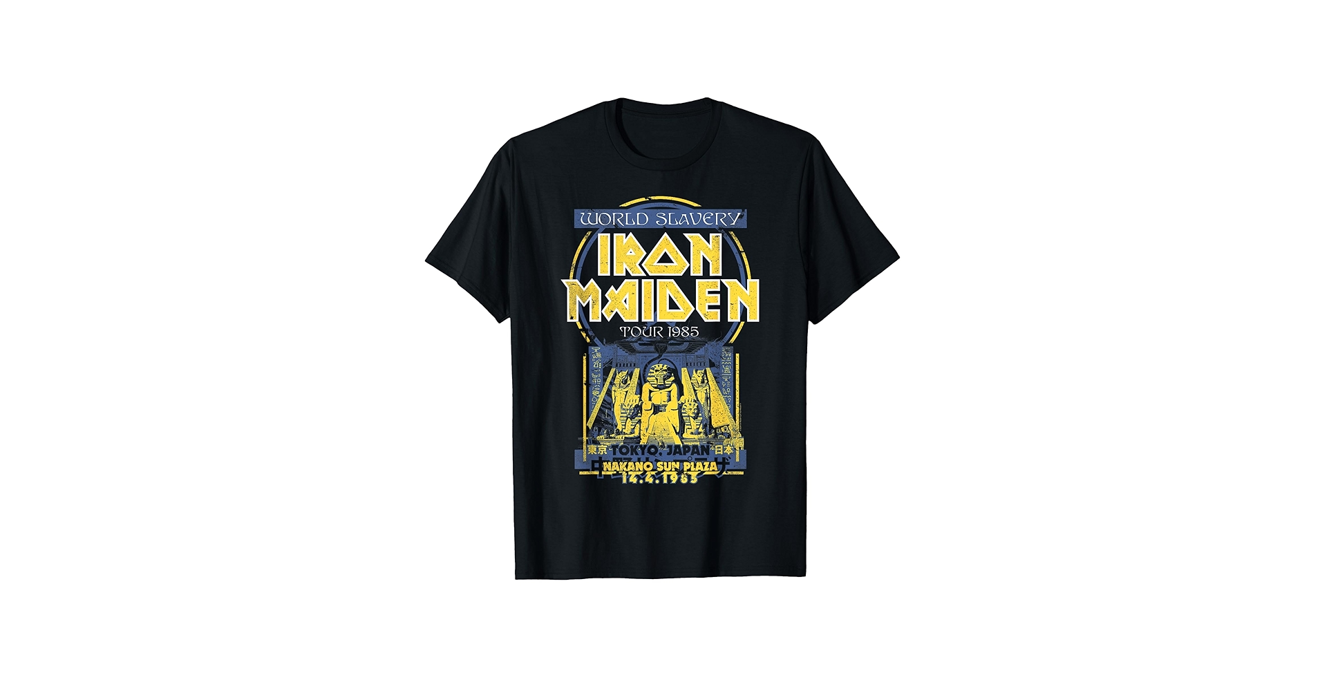Amazon | Iron Maiden - Japan Version 1 Tシャツ | Tシャツ