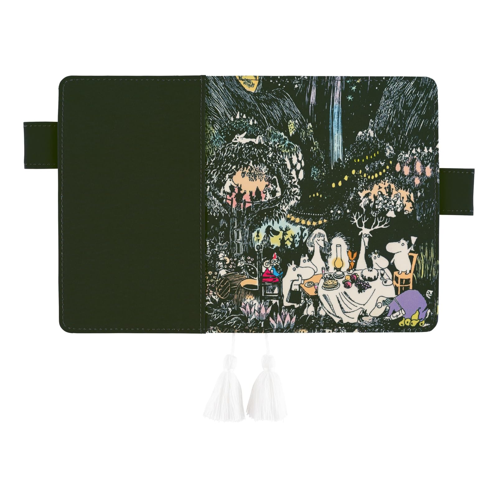 Hobonichi Techo A6 Planner Cover Moomin: Night of The Big Party (Original Size, Cover Only) - Image 2