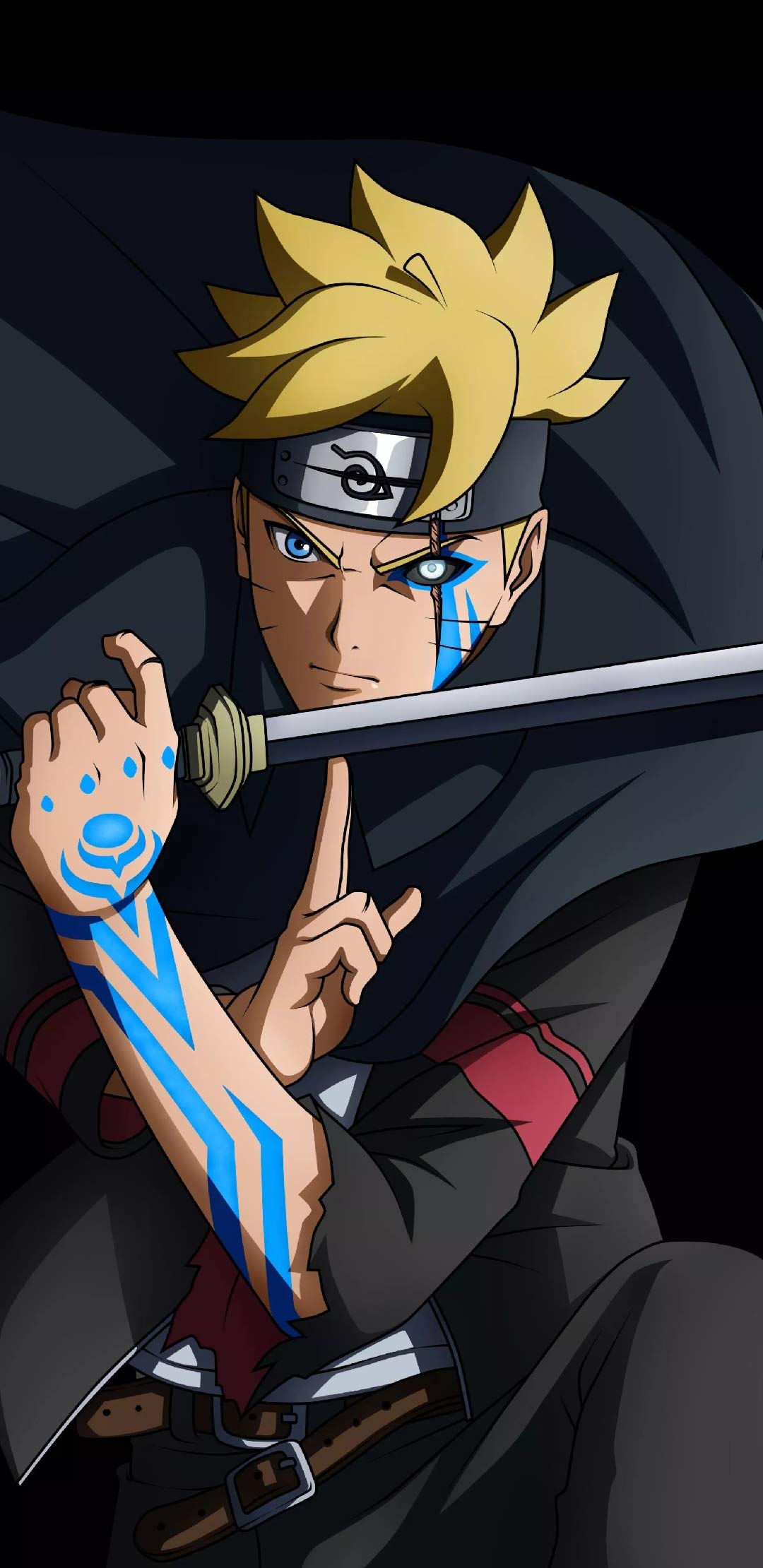 All-Good Boruto Naruto Wall Sticker Anime self Adhesive Poster for Room Walls(Size_12x18 inch,Multicolor,self Adhesive Paper)