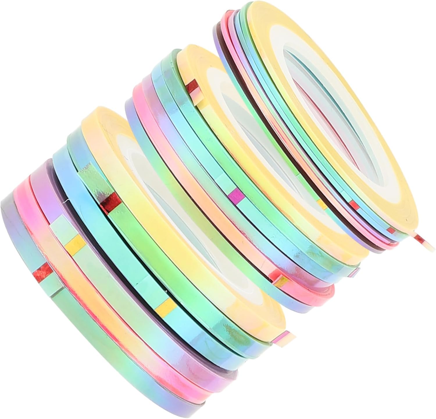 CALLARON 90rolls Nail Striping Tape Nail Decoration Stickers for Creative Art Self-Adhesive for Manicure Designs and Art Enthusiasts