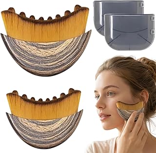 Cepillo facial de contorno linfático para esc...