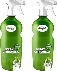 KIT 2 Spray Repelente Citronela Para Cavalos, Cachorros - Anti Odor.