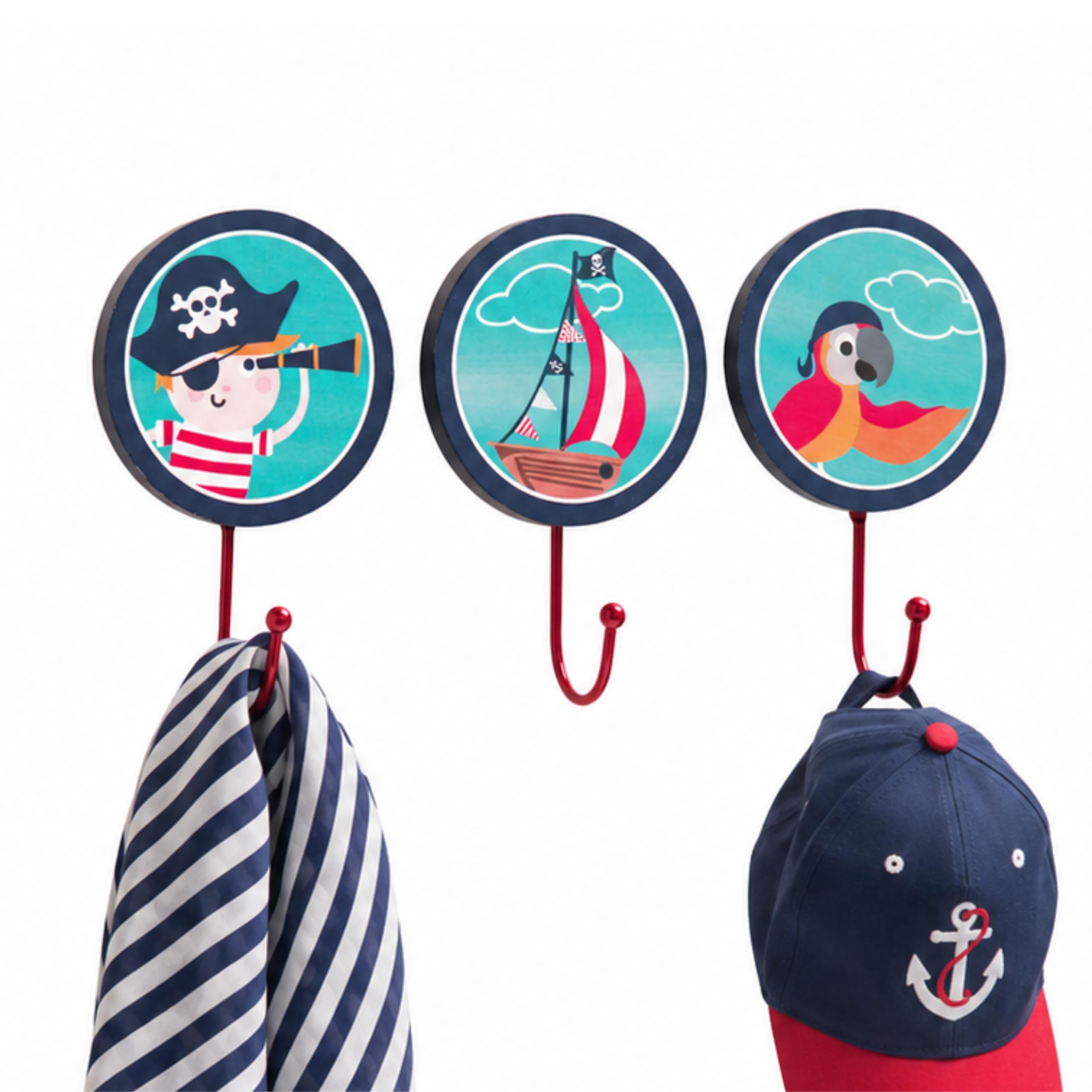 Premier Housewares Pirate Wall Hooks