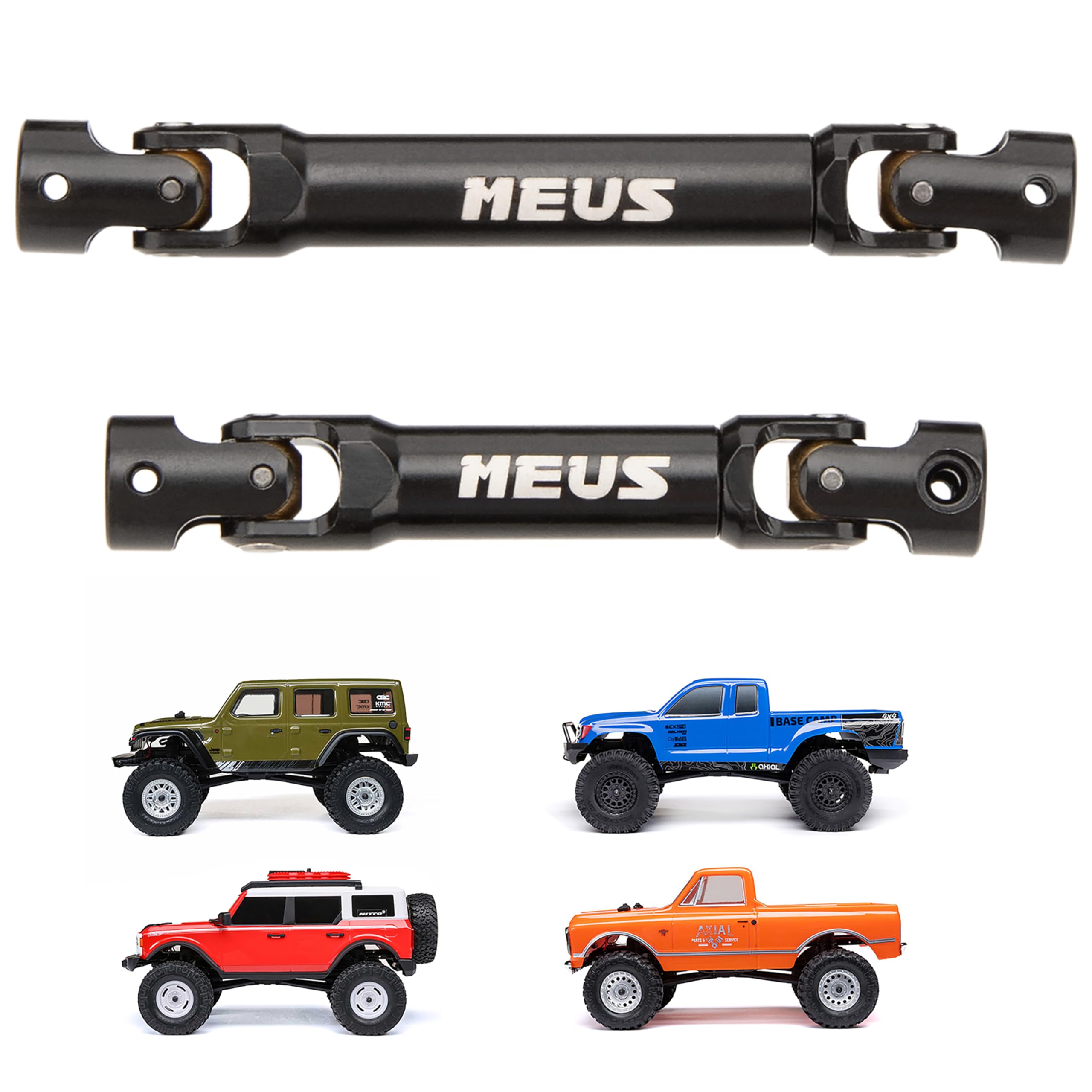 Arbre De Transmission Central En Alliage Noir Pour Axial SCX24 C10 Crawler - Neuf