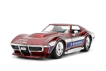 Amazon.com: Jada Toys Bigtime Muscle 1:24 1969 Corvette
