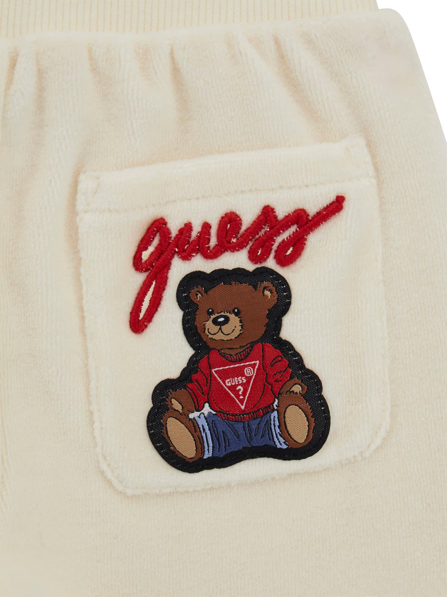 GUESS Baby-Jungen Eco Chenille Kapuzenoberteil und Hose Set
