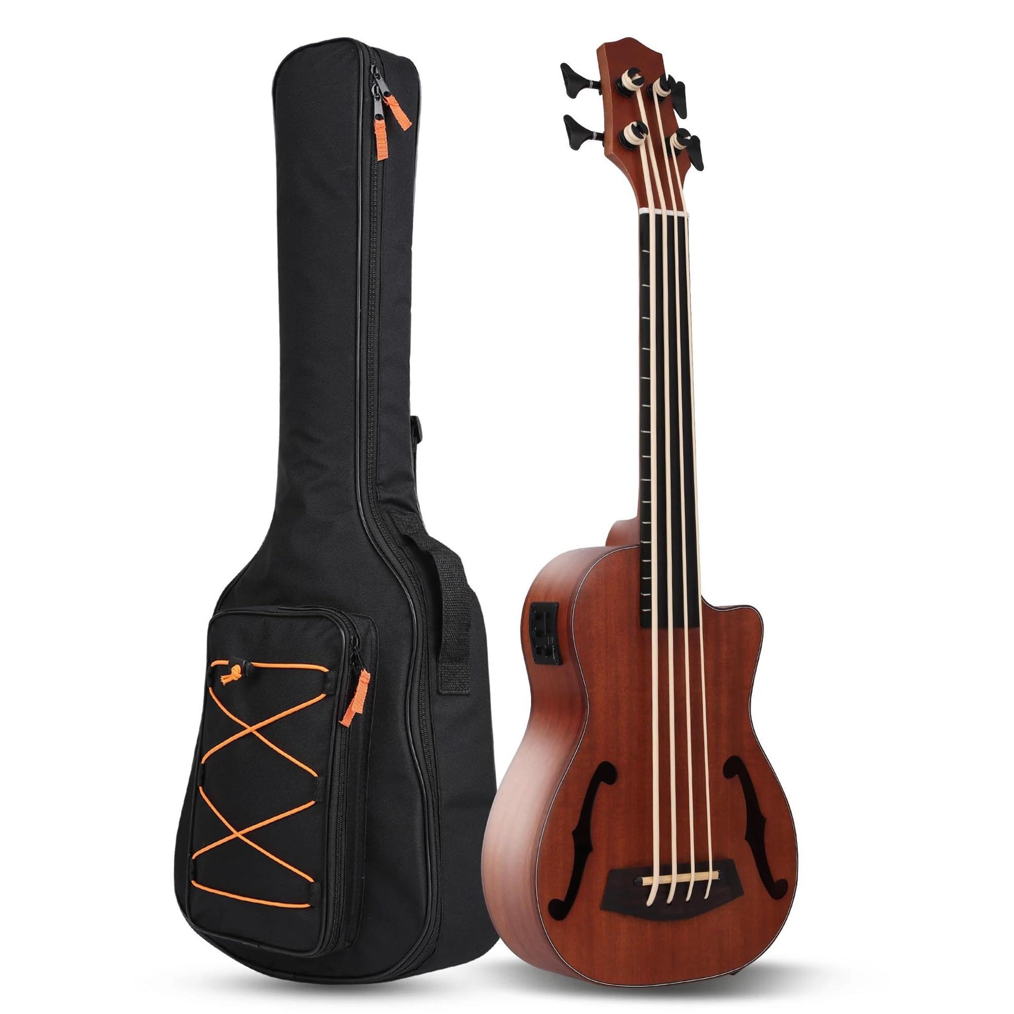 Ukulele Basso Ukulele Basso Elettrico Ukulele Basso Da 30 Pollici Con Tasti Basso Elettrico Ukulele Con Borsa Performance