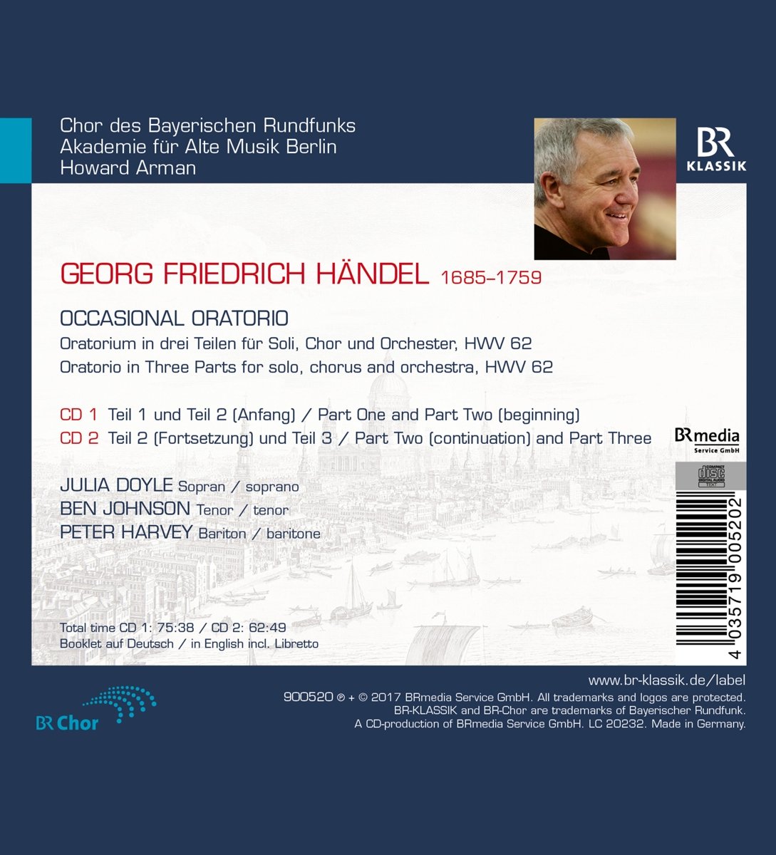 Händel: Occasional Oratorio HWV 62