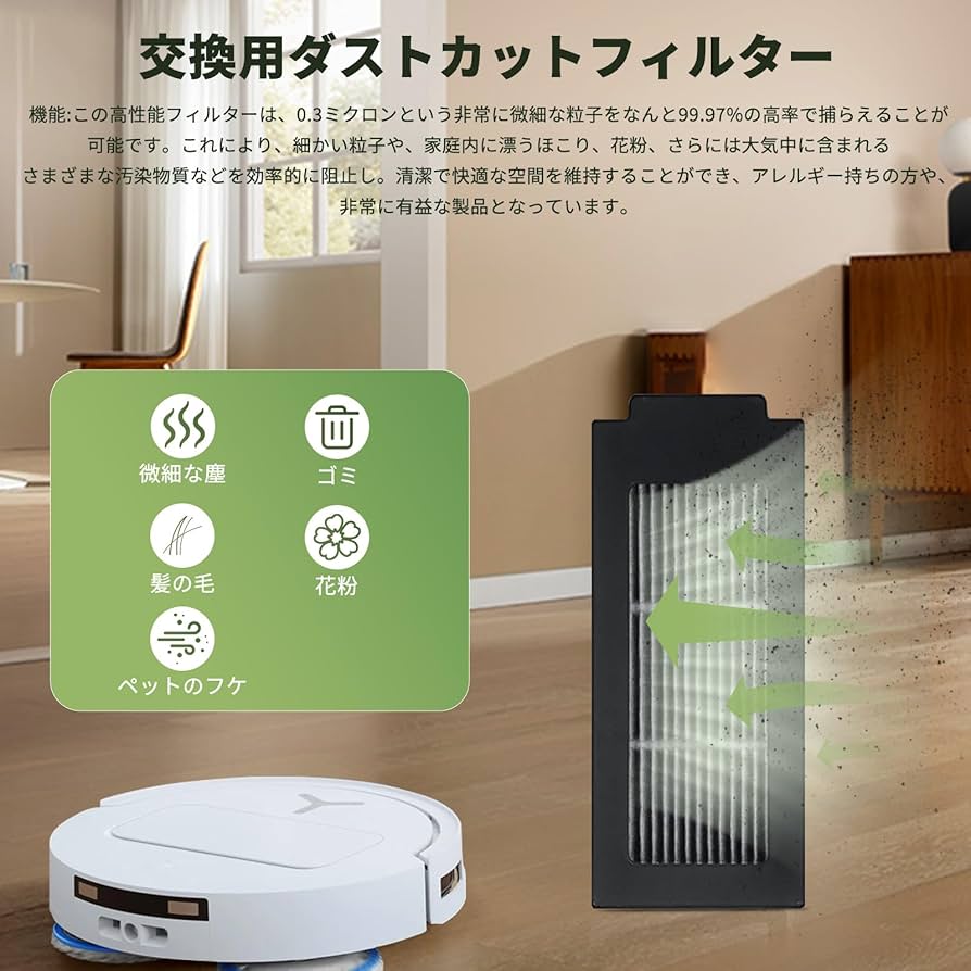 Amazon.co.jp: ECOVACS 消耗品 15枚入り 掃除機 パック T50 OMNI/T50