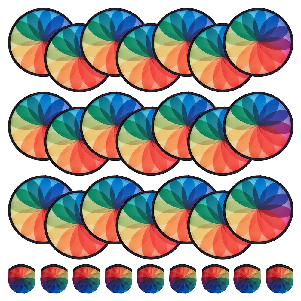 Éventail pliable en polyester pour lutter contre la chaleur en festival et mariage