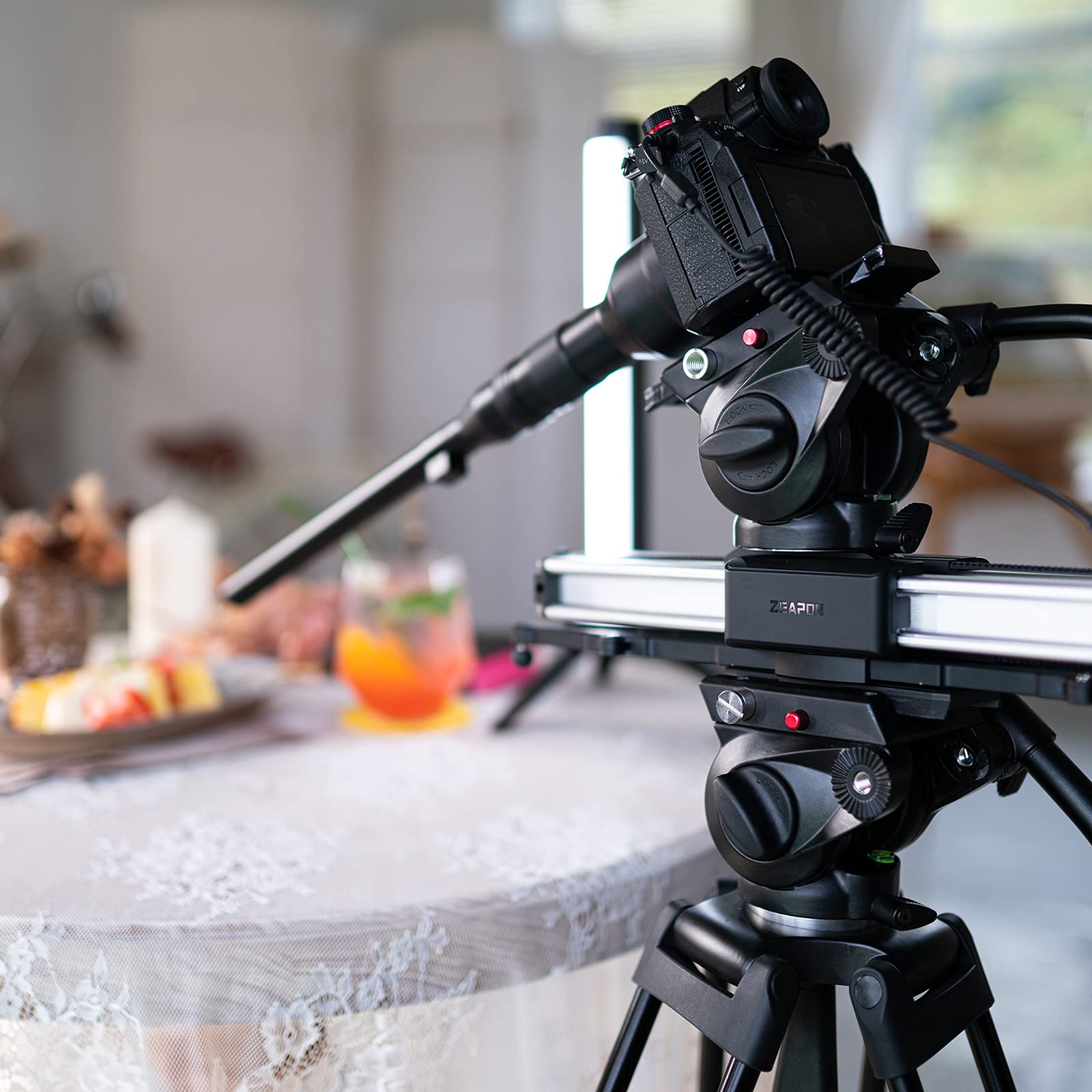 ZEAPON Motorized Micro 2 Plus Camera Slider 4.5kg Carrying