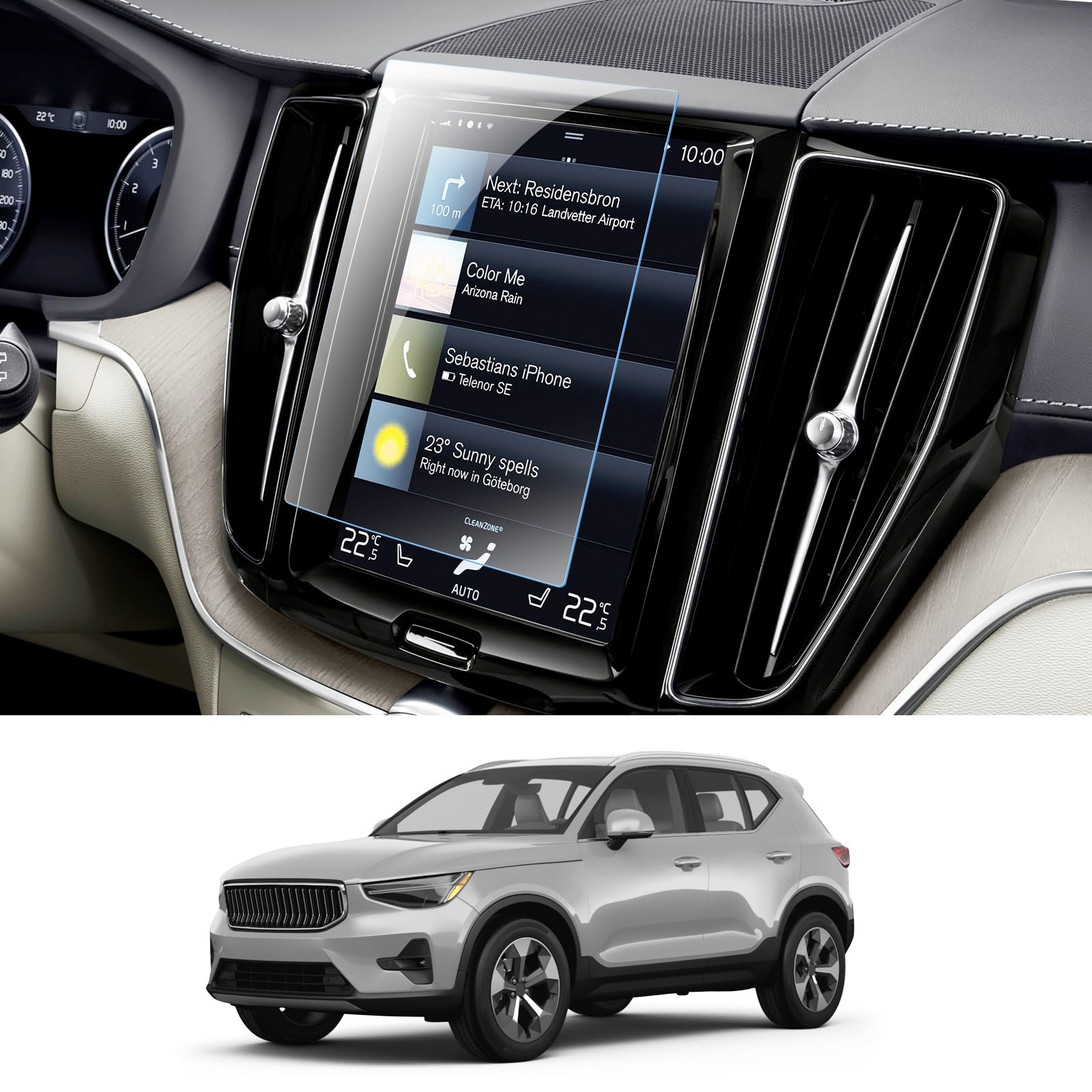 Protector de Pantalla de Navegación de 11,9 Pulgadas para Mer cedes Ben z Clase C W206 GLC X254 2021-2025 2026, Protector de Pantalla de Vidrio Templado para Accesorios Mer-cedes — view 41