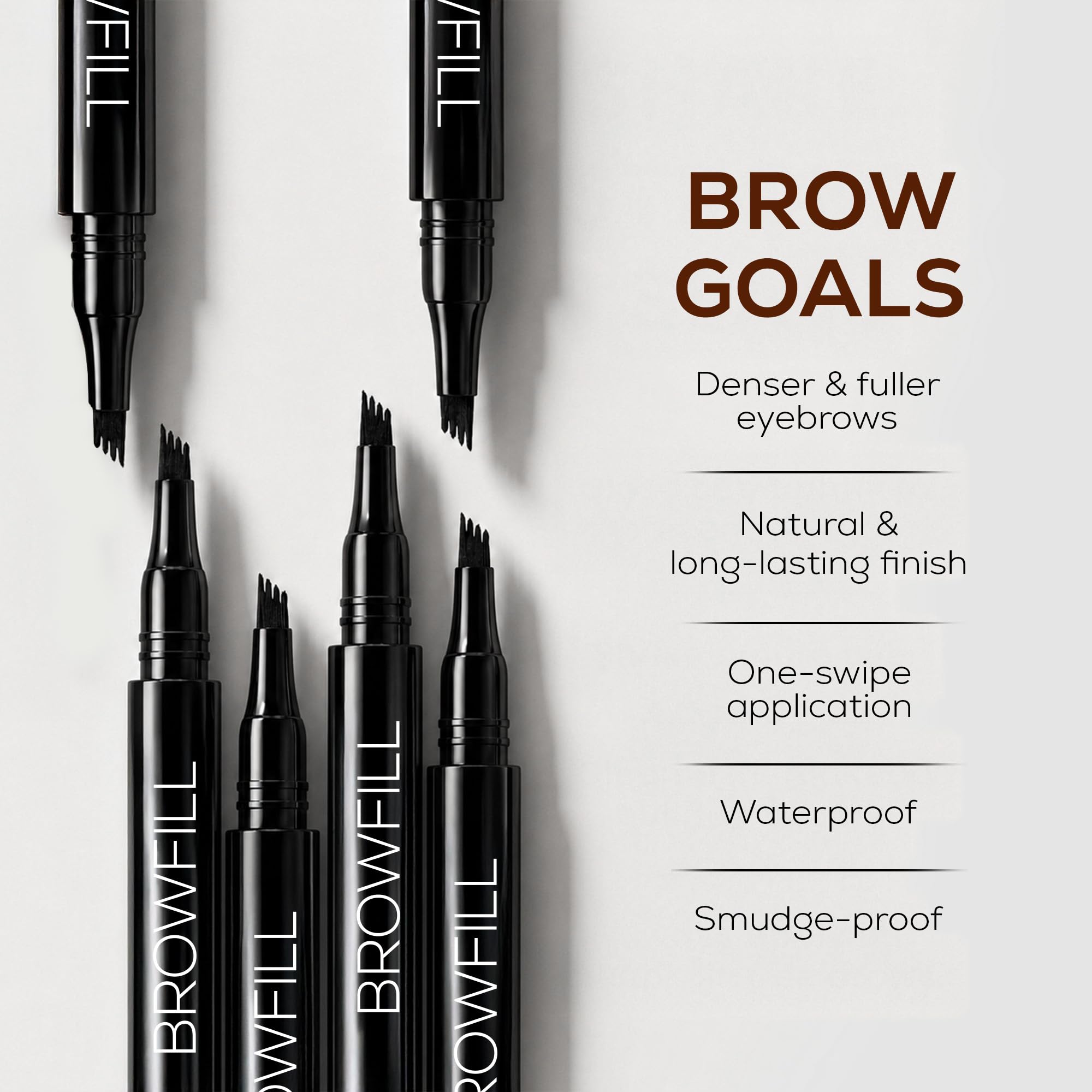Renee Browfill Eyebrow Pen - Waterproof & Long-Lasting -3