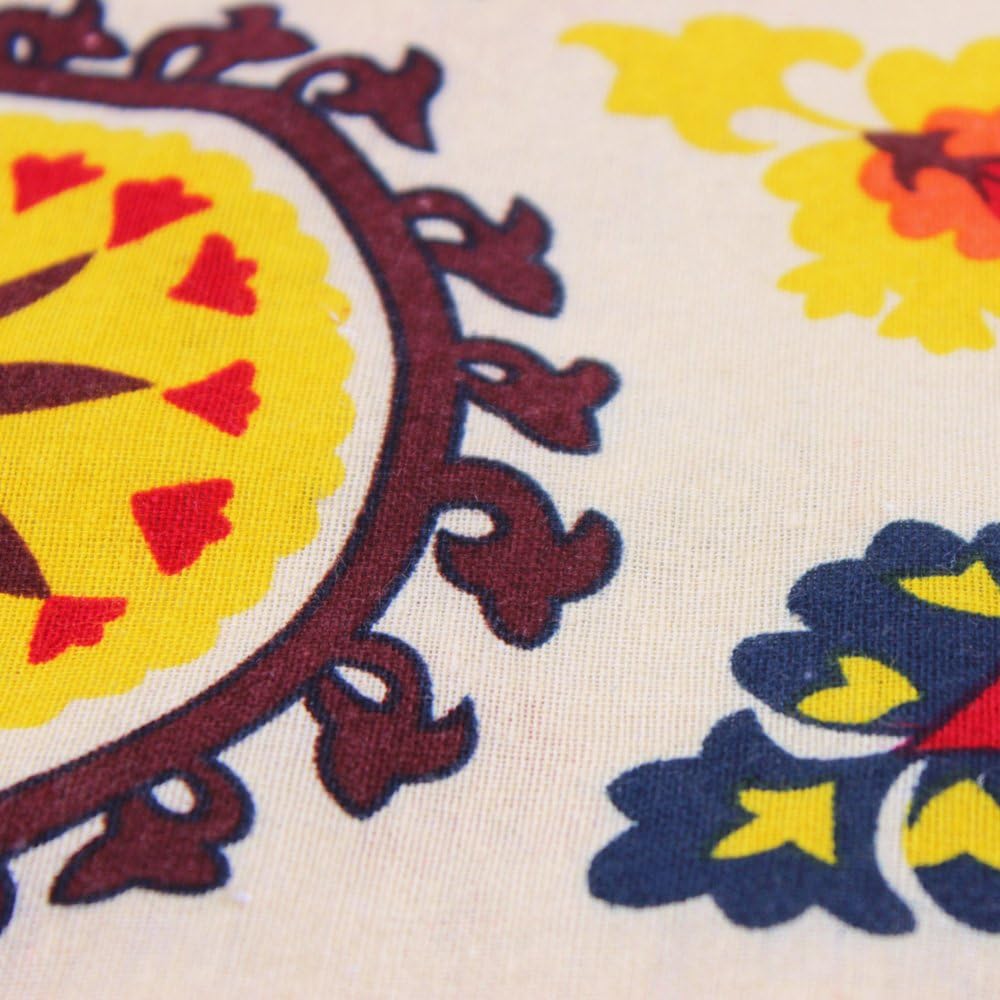 Exсluѕіvе Dіѕсоunt 50% Prісе KEPSWET Placemats Set of 4 Colorful Reversible Placemats for Dining Table Cotton Washable Table Mats Boho 12x18 Inch