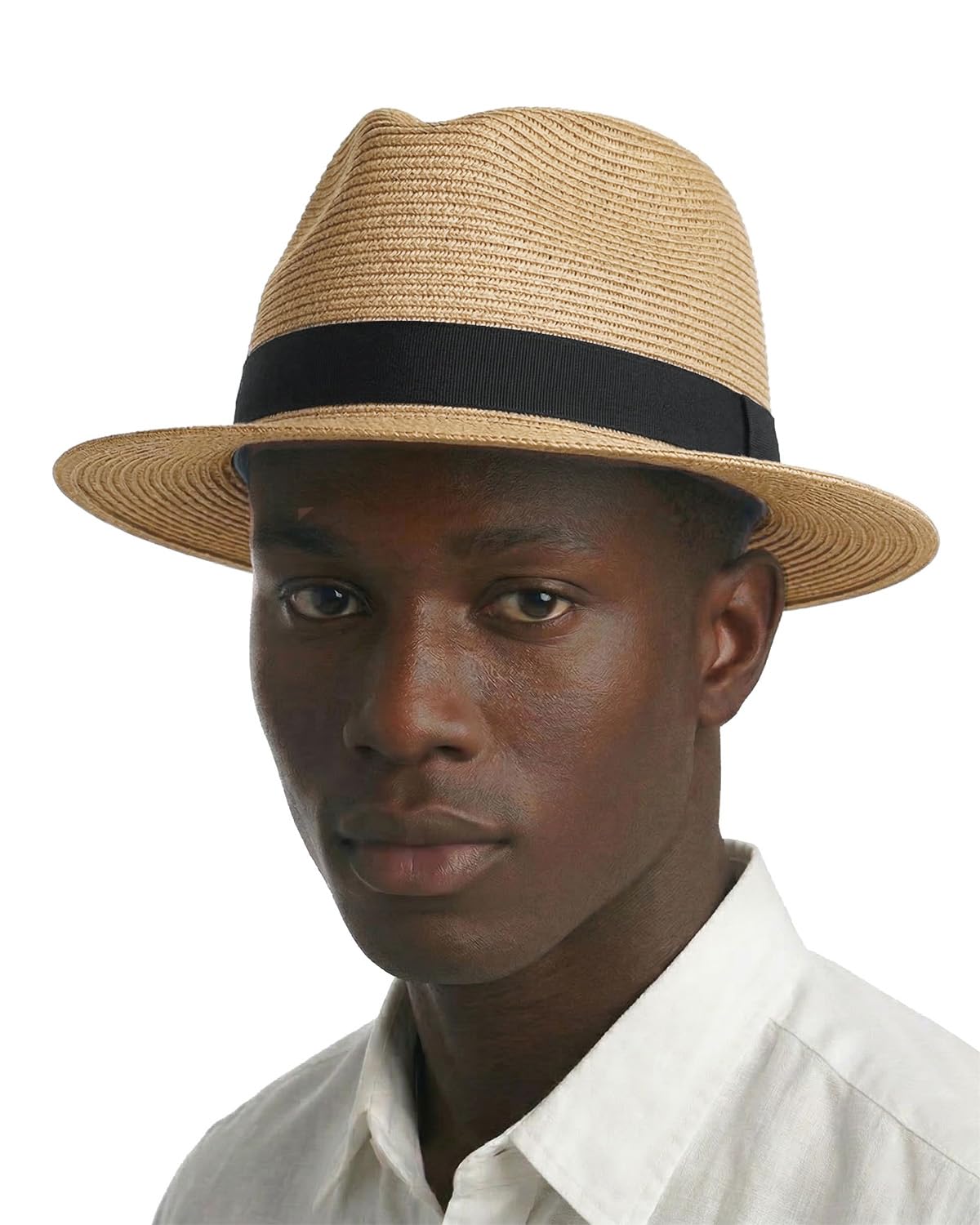 Zylioo S/M/L/XL/XXL Sonnenhut Strohhut Großen Kopf Hut Heren Damen Sommerhut Sonnenshutz Panamahut UV Schutz Strandhut für Urlaub