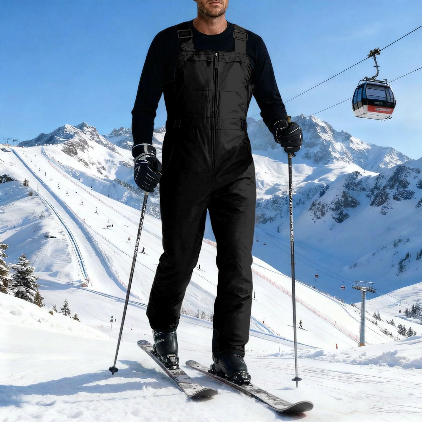 , Salopette da sci per sport invernali all'aria aperta -attività