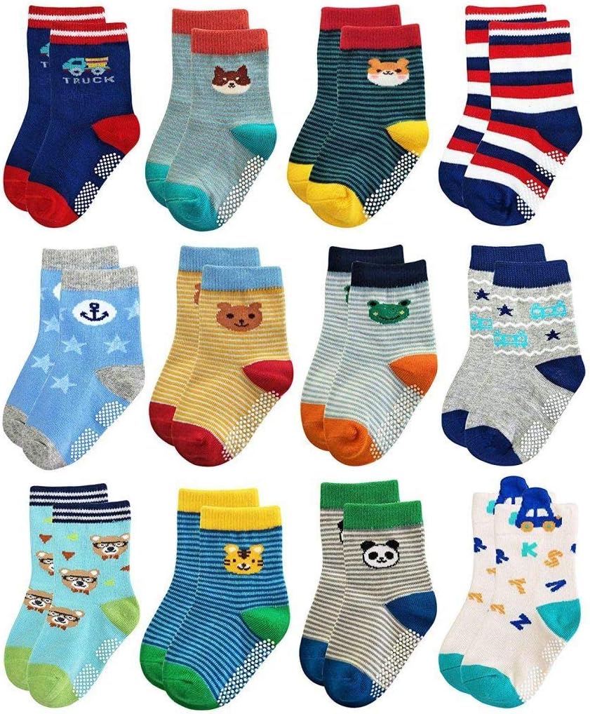 Unique IdeasBaby Boys Cotton Socks (Pack of 4)