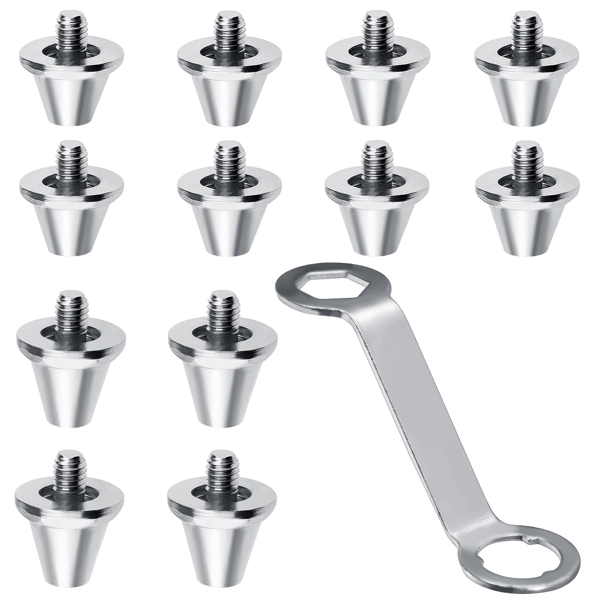 Tacchetti di ricambio compatibili con Nike 2 misure, 11 mm, 13 mm, con chiave  per scarpe da calcio : Amazon.it: Sport e tempo libero