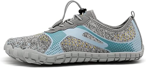 Vista 2 de NORTIV 8 Zapatos de agua para hombre, descalzos, atléticos, ligeros, deportivos, zapatos acuáticos, para natación, al aire libre, pesca, senderismo
