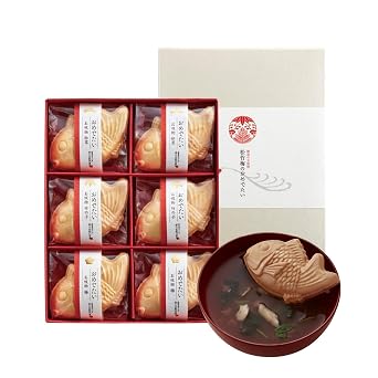 Japanese traditional flavor soups gift 6packMushroom, bamboo, plum