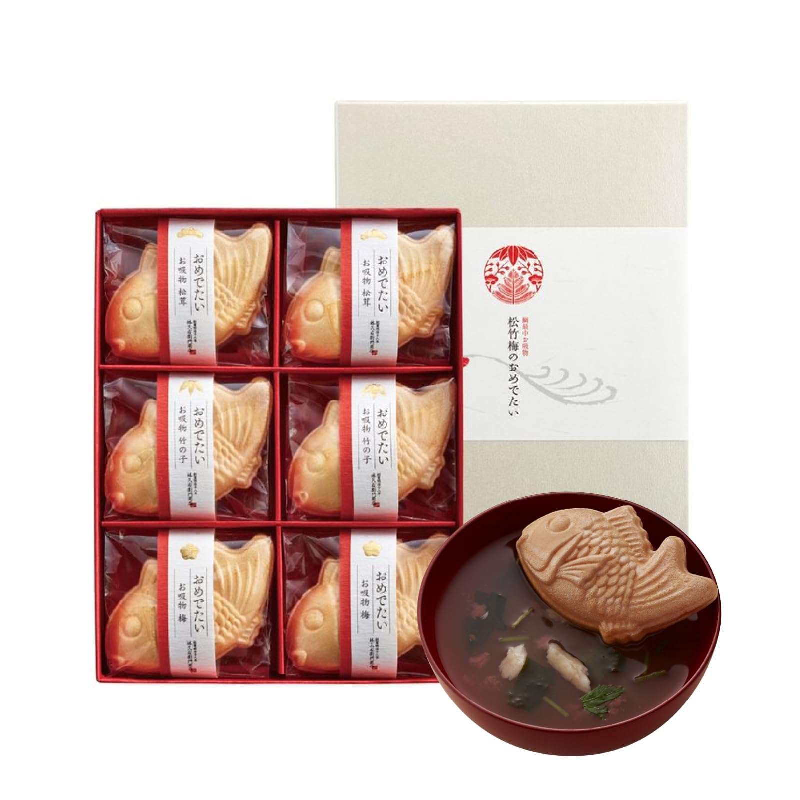 Japanese traditional flavor soups gift 6pack(Mushroom, bamboo, plum)